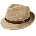 chapeau de paille homme stetson raphia aplena player